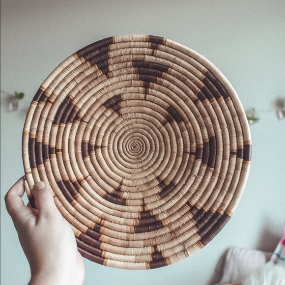 Other - Wall basket coiled, flaw shown